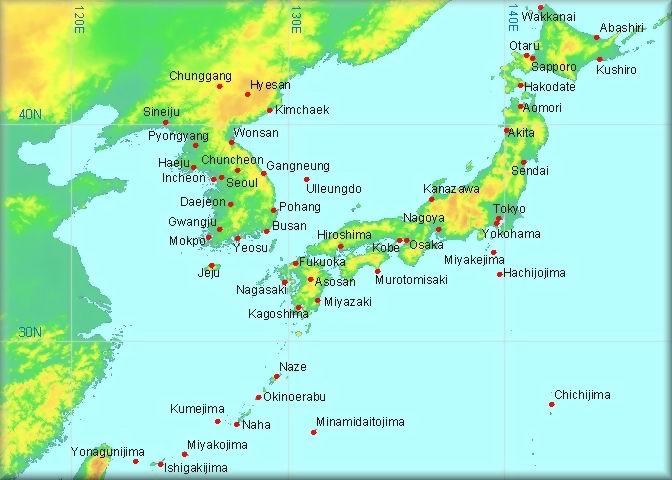 map of japan and korean peninsula Korea Country Profiles Facts And Original Articles map of japan and korean peninsula